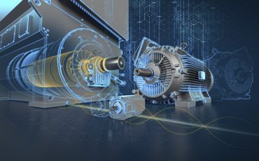 Male Engineer Using CAD Programming Software On Laptop